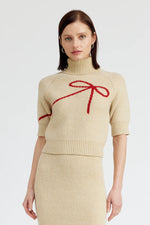 Merille Bow Sweater