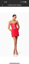 Cherie Party Dress - Red