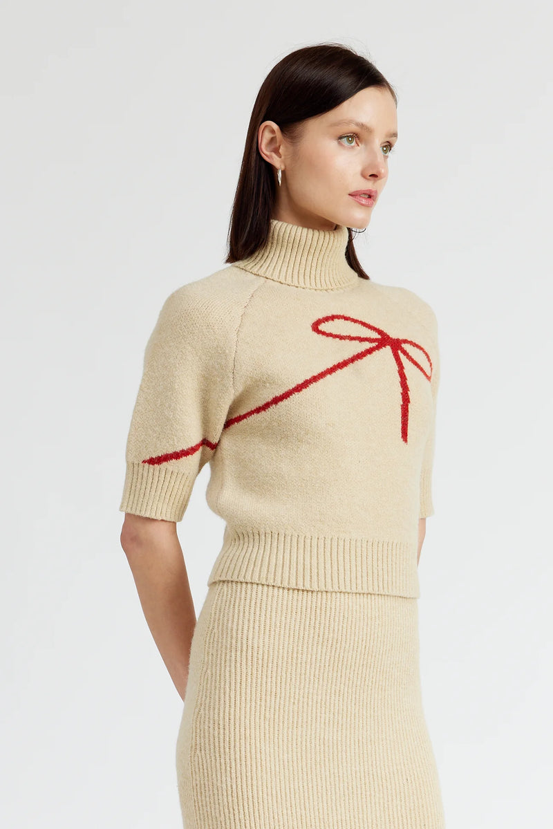 Merille Bow Sweater