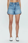 Saige High Rise Short - French Rivera