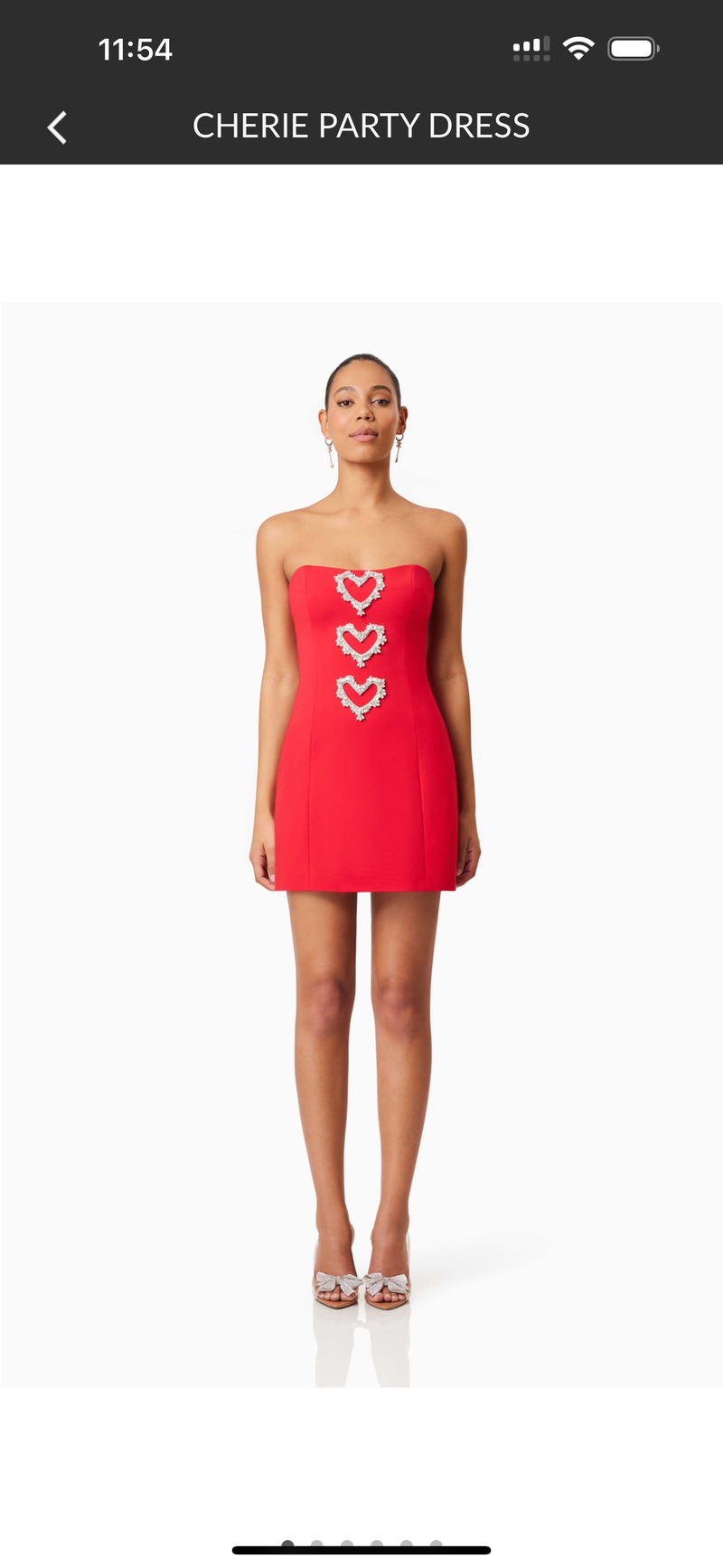 Cherie Party Dress - Red