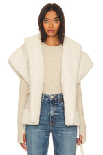 Ace Faux Sherling Vest