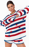 Go To Sweater - Star Spangled Knit