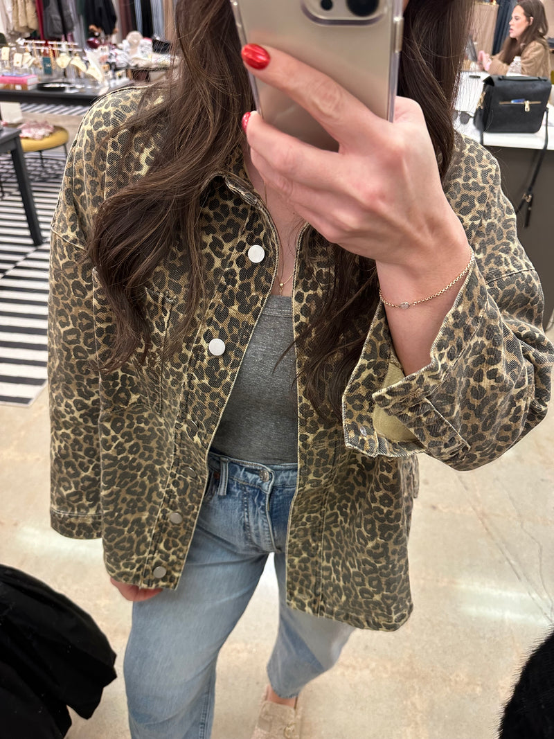 Leopard Shacket