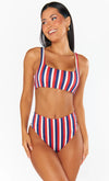 Hot Tub Top - Americana Stripe