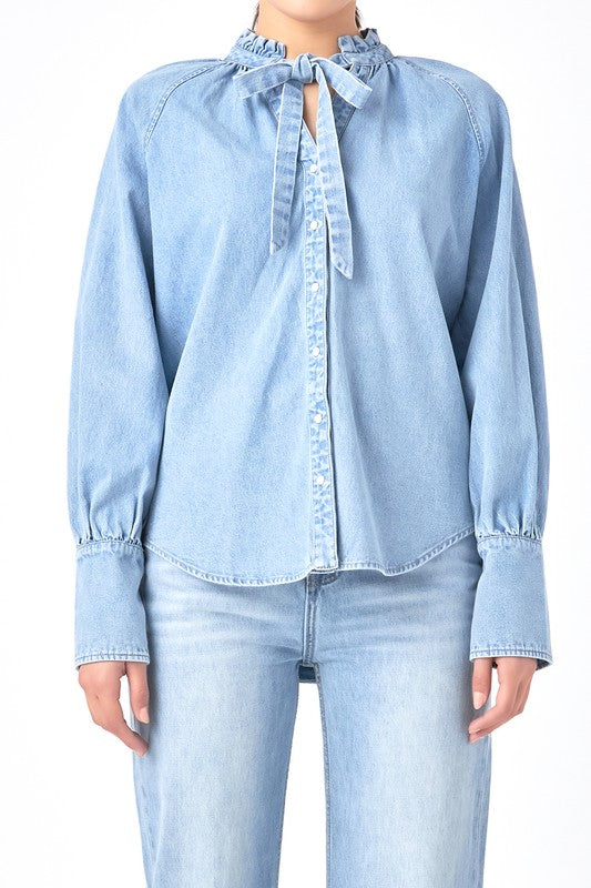 Dolly Denim Top