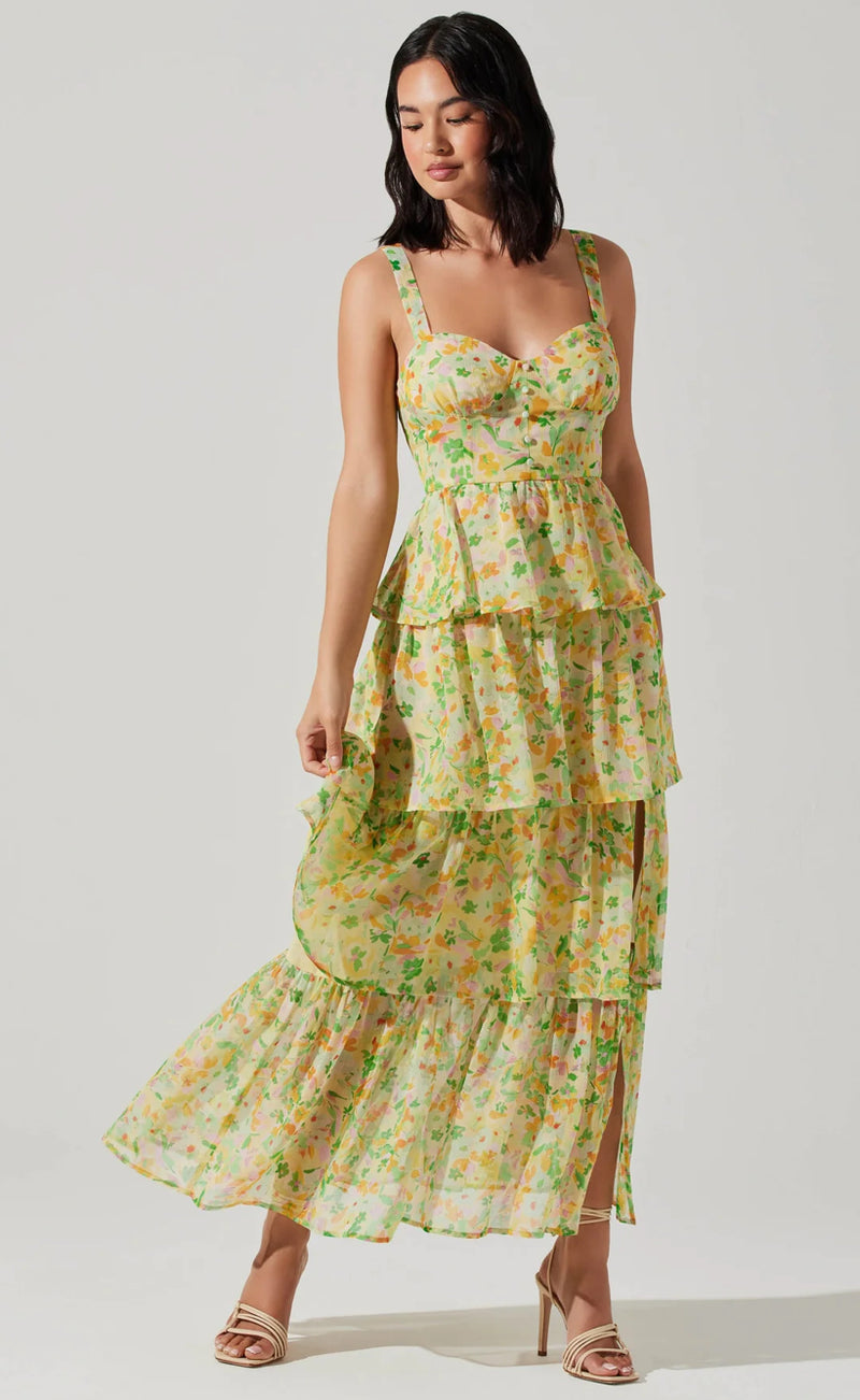 Midsummer Tiered Maxi Dress