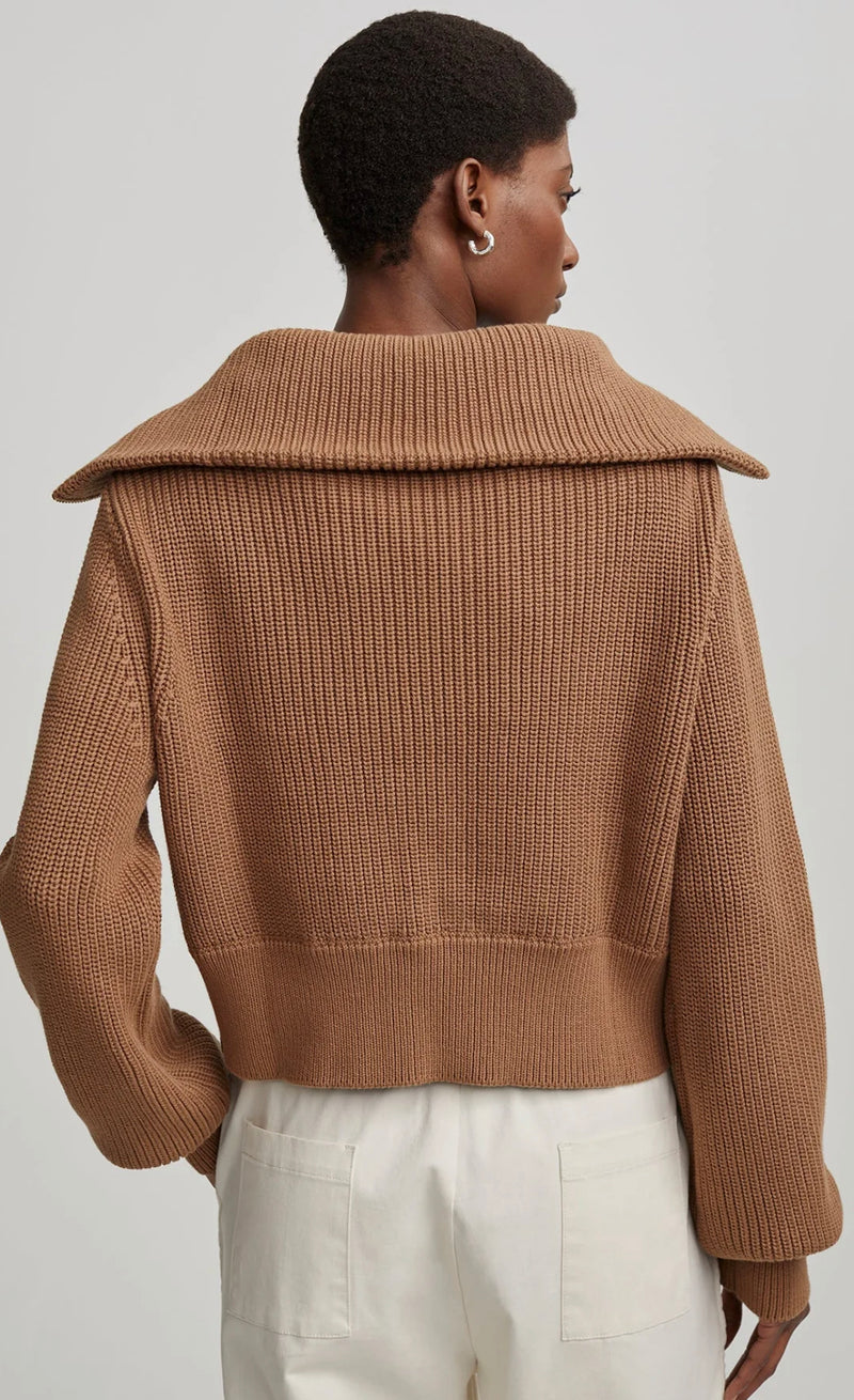 Mentone Knit Golden Bronze Pullover