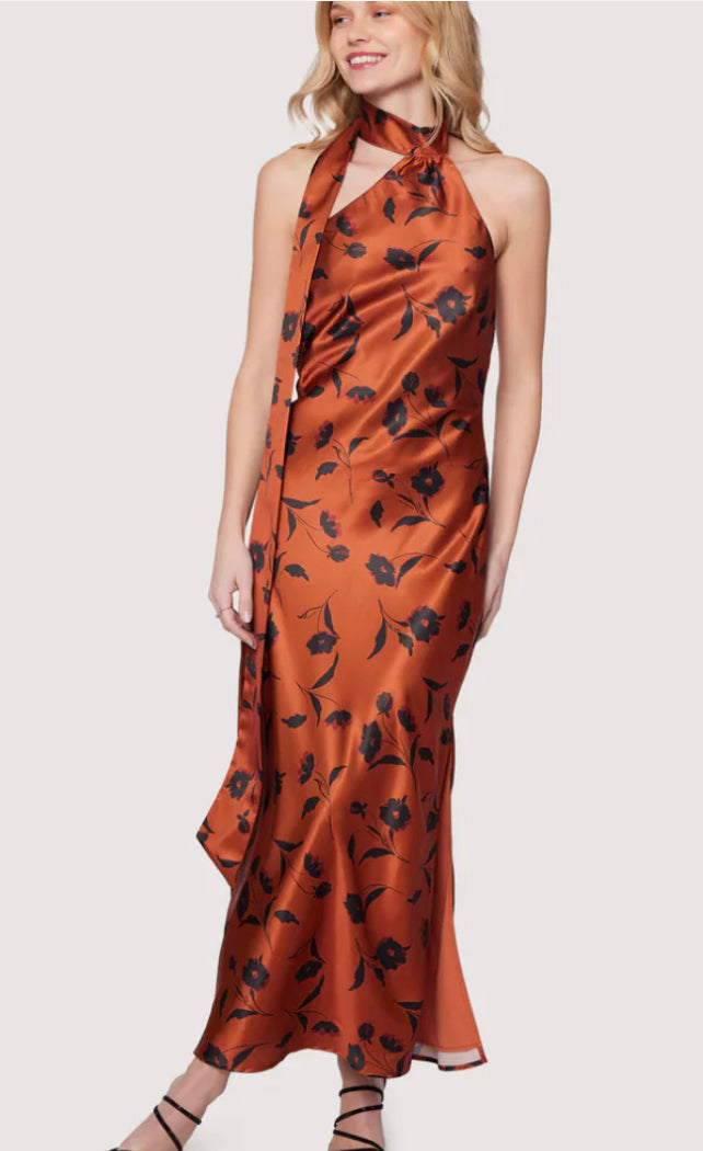 Sepia Dahlia Maxi Dress