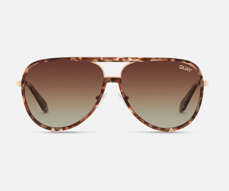 High Profile Sunglasses- Brown Tort Frame