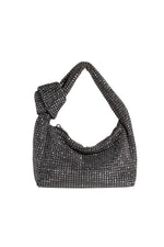 Nightout Rhinestone Purse-Black