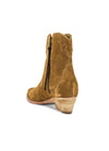 New Frontier Western Boot in Camel Suede