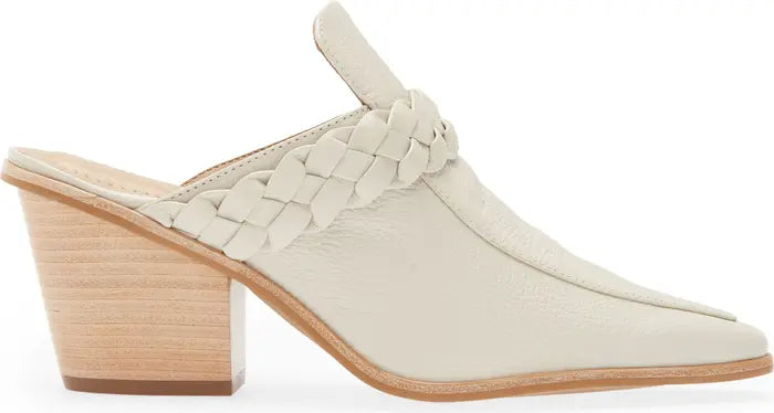 Turin Loafer Mule Bootie-Ivory
