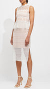 Ramona Lace Jersey Dress