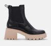 Hawk H2O Booties Black Leather