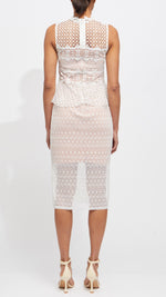 Ramona Lace Jersey Dress