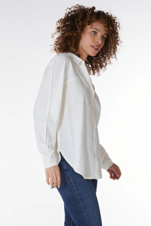 Bailey Button Down Mixed Collar Shirt